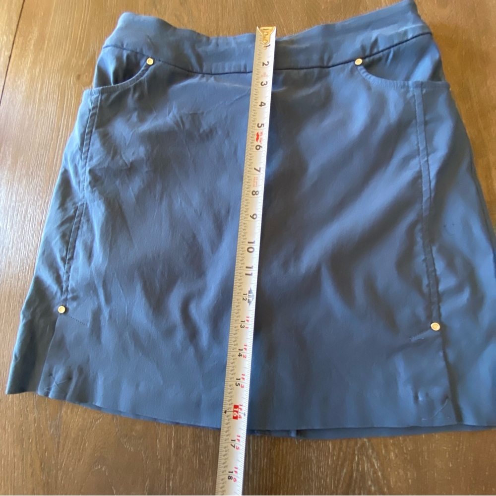 Tribal Blue Golf Skort with Pockets